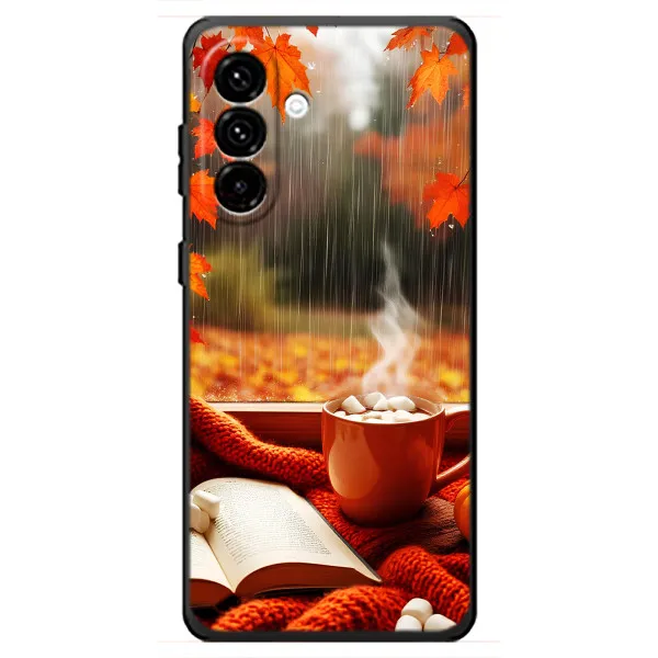 Чехол с принтом «Кофе и дождь» для Samsung Galaxy A18 4G Чехол с принтом «Кофе и дождь» для Samsung Galaxy A18 4G