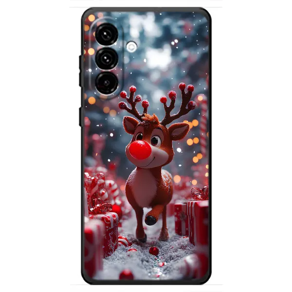 Чехол с принтом «Олень среди подарков» для Samsung Galaxy A18 4G Чехол с принтом «Олень среди подарков» для Samsung Galaxy A18 4G