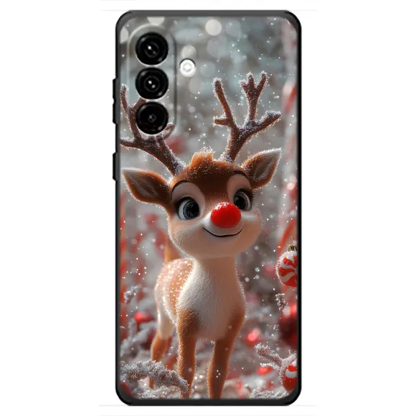 Чехол с принтом «Олень с носом» для Samsung Galaxy A18 4G Чехол с принтом «Олень с носом» для Samsung Galaxy A18 4G