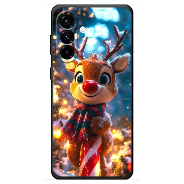 Чехол с принтом «Олень с шарфом» для Samsung Galaxy A18 4G Чехол с принтом «Олень с шарфом» для Samsung Galaxy A18 4G