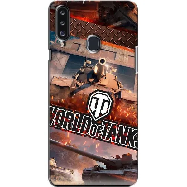 Чехол с принтом «World of Tanks» для Samsung Galaxy A20s (A207) Чехол с принтом «World of Tanks» для Samsung Galaxy A20s (A207)