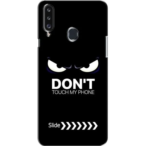 Чехол с принтом «Не трогай телефон» для Samsung Galaxy A20s (A207)