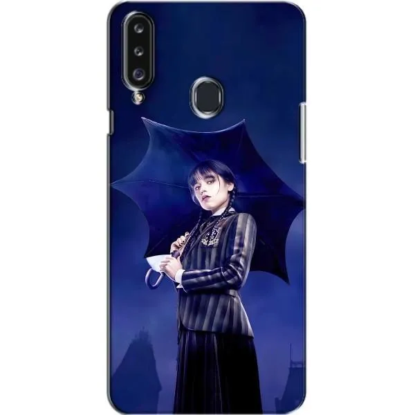 Чехол с принтом «Венсдей» для Samsung Galaxy A20s (A207)