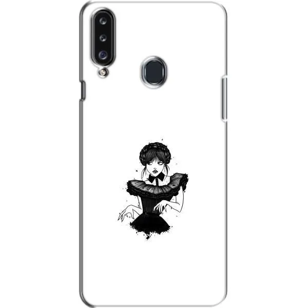 Чехол с принтом «танец Уэнздей» для Samsung Galaxy A20s (A207)
