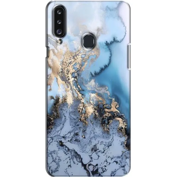 Чехол с принтом «Нежный мрамор» для Samsung Galaxy A20s (A207)