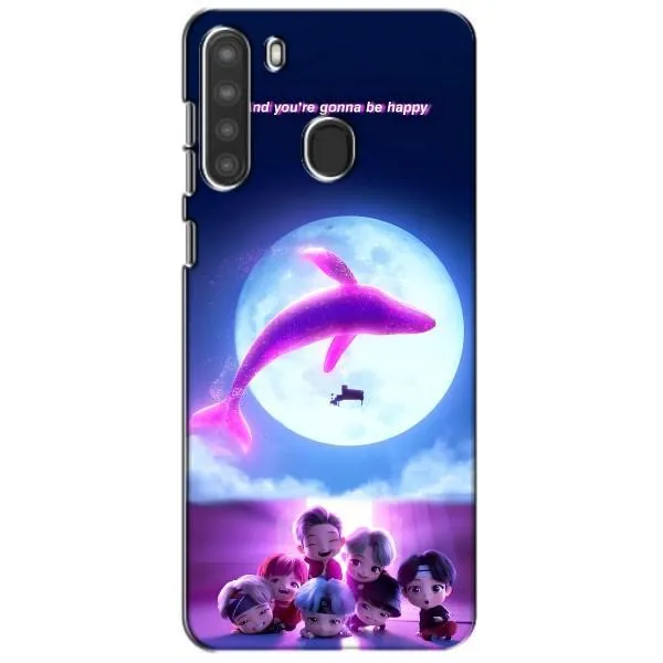 Чохол з принтом «КИТ BTS» для Samsung Galaxy A21 (A215)