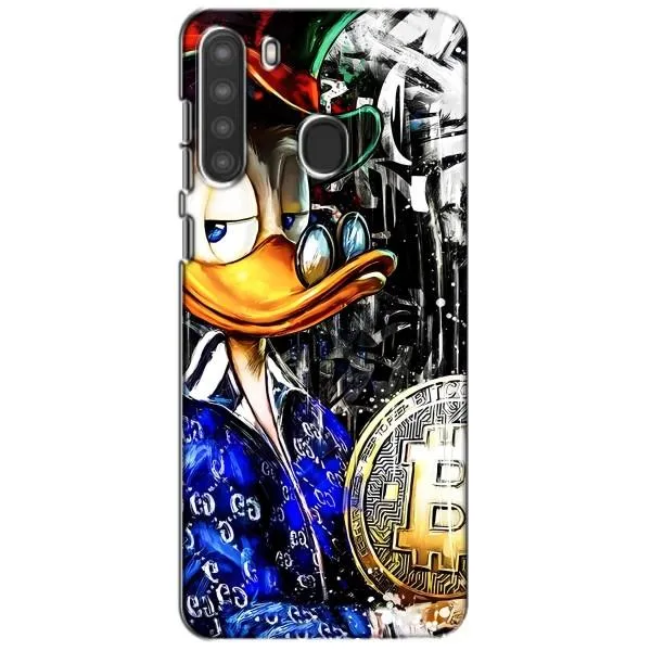 Чехол с принтом «Биткойн Скрудж» для Samsung Galaxy A21 (A215)