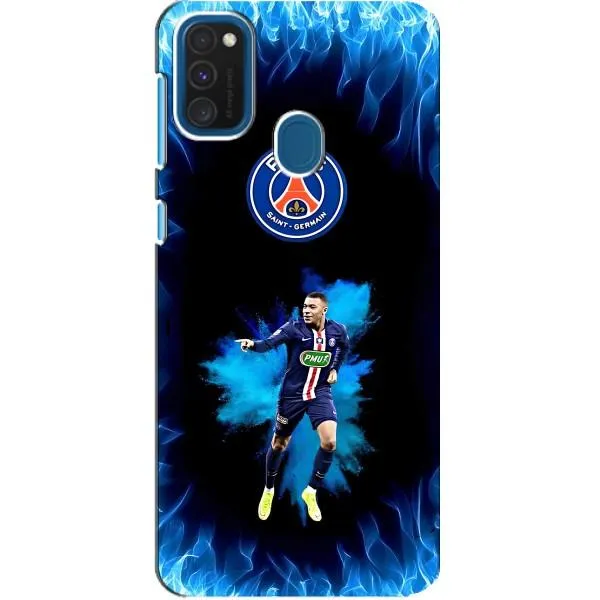 Чохол з принтом «Мбаппе у вогні» для Samsung Galaxy A21s