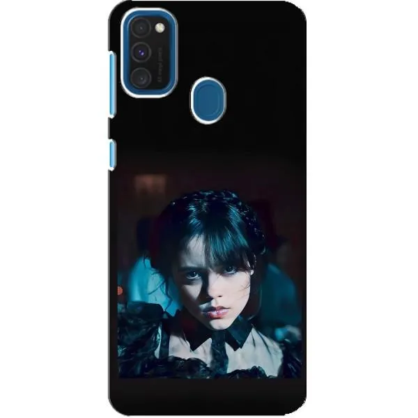 Чехол с принтом «взгляд Уэнздей» для Samsung Galaxy A21s