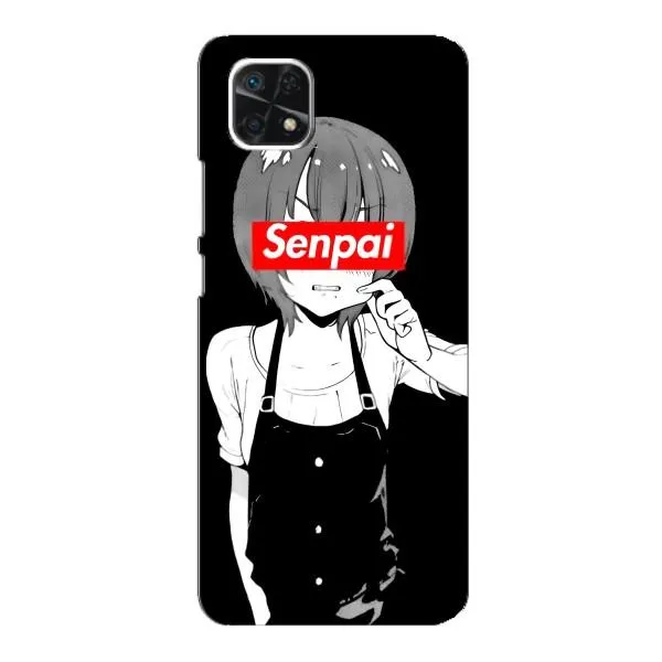 Чохол з принтом «Senpai» для Samsung Galaxy A22 5G