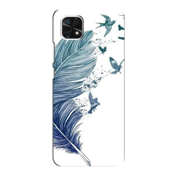Чехол с принтом «Перышко» для Samsung Galaxy A22 5G