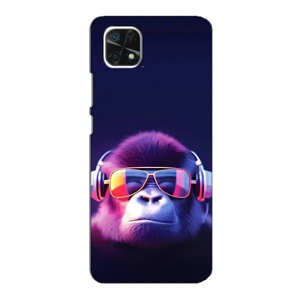 Чехол с принтом «Стильная обезьяна» для Samsung Galaxy A22 5G