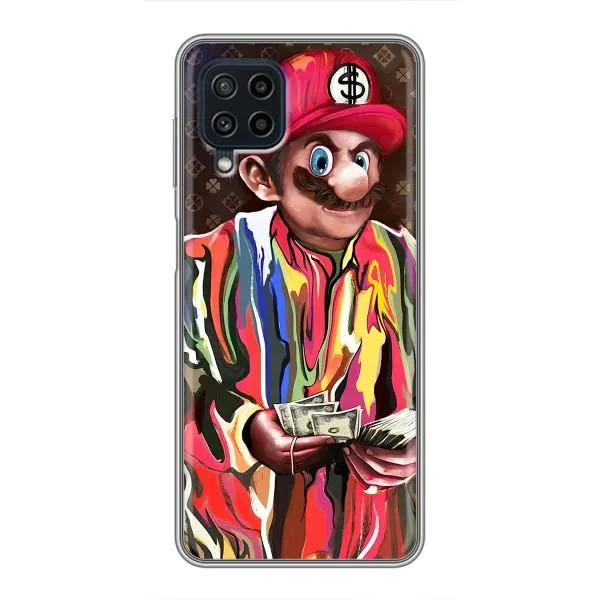 Чехол с принтом «Mario LV» для Samsung Galaxy A22