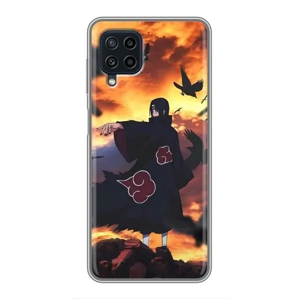 Чехол с принтом «Итачи с воронами» для Samsung Galaxy A22