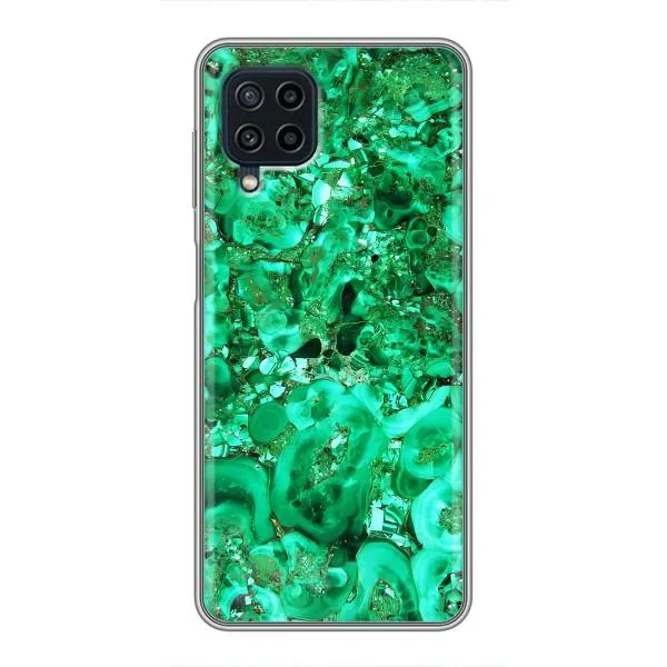 Чехол с принтом «Салатный Мрамор» для Samsung Galaxy A22