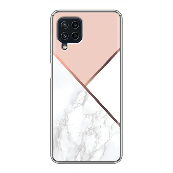 Чехол с принтом «Тройной мрамор» для Samsung Galaxy A22