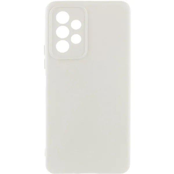 Чехол Silicone Cover Lakshmi Full Camera (AA) для Samsung Galaxy A23 4G — Белый