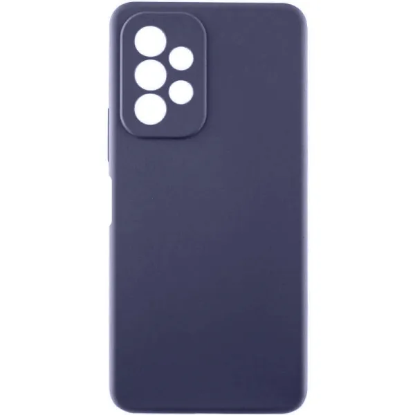 Чохол Silicone Cover Lakshmi Full Camera (AAA) для Samsung Galaxy A23 4G — Сірий