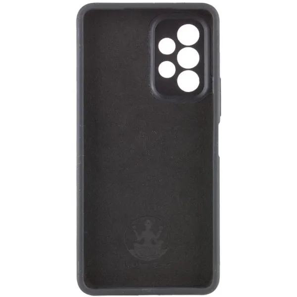 Чехол Silicone Cover Lakshmi Full Camera (AAA) для Samsung Galaxy A23 4G — Черный — фото 3