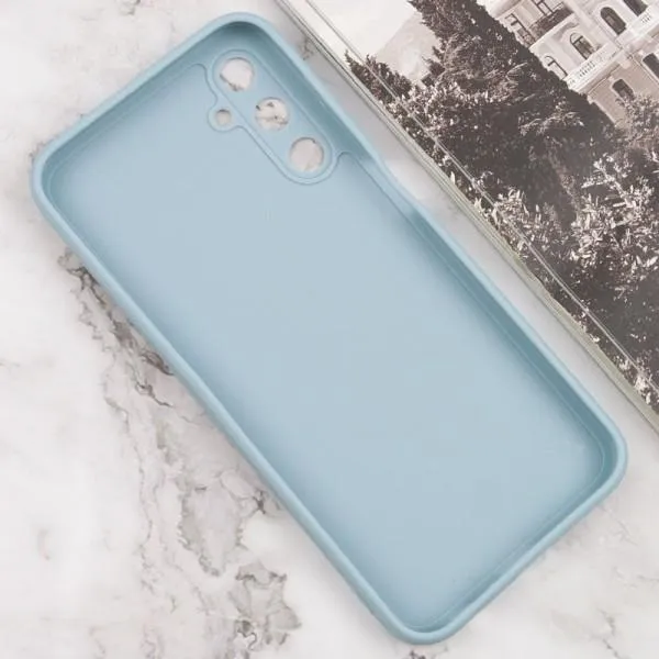 Силіконовий чохол Candy Full Camera для Samsung Galaxy A24 4G — Сірий — фото 3