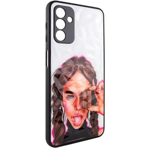 TPU+PC чохол Prisma Ladies для Samsung Galaxy A24 4G — Коричневий — фото 1