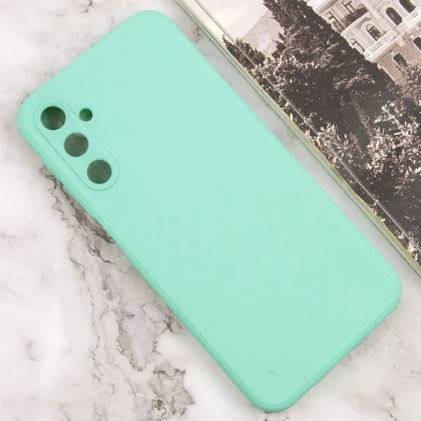 Силіконовий чохол Candy Full Camera для Samsung Galaxy A24 4G — Зелений — фото 2