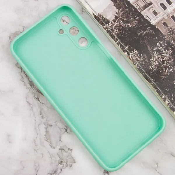 Силіконовий чохол Candy Full Camera для Samsung Galaxy A24 4G — Зелений — фото 3
