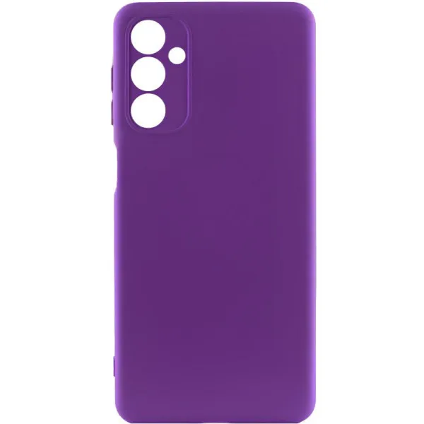 Чехол TPU GETMAN Liquid Silk Full Camera для Samsung Galaxy A24 4G — Фиолетовый — фото 1 Чехол TPU GETMAN Liquid Silk Full Camera для Samsung Galaxy A24 4G — Фиолетовый — фото 1
