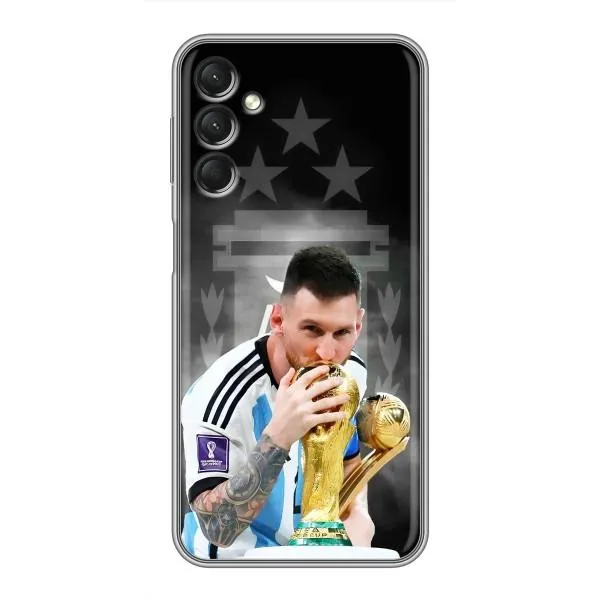 Чохол з принтом «Мессі Чемпіон» для Samsung Galaxy A24 Чохол з принтом «Мессі Чемпіон» для Samsung Galaxy A24