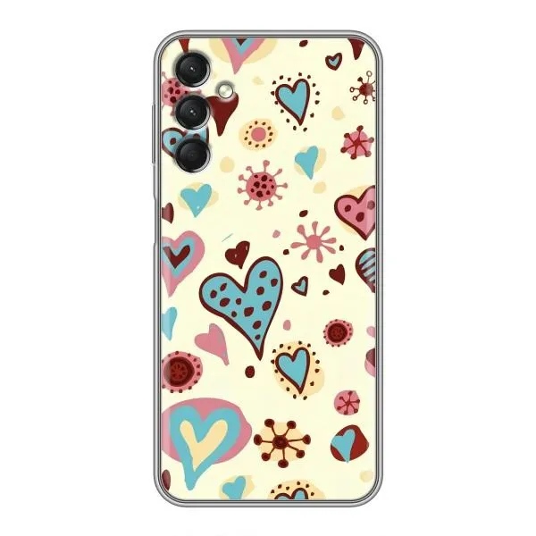 Чехол с принтом «Сердечки» для Samsung Galaxy A24 Чехол с принтом «Сердечки» для Samsung Galaxy A24