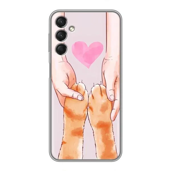 Чехол с принтом «Любовь к котикам» для Samsung Galaxy A24