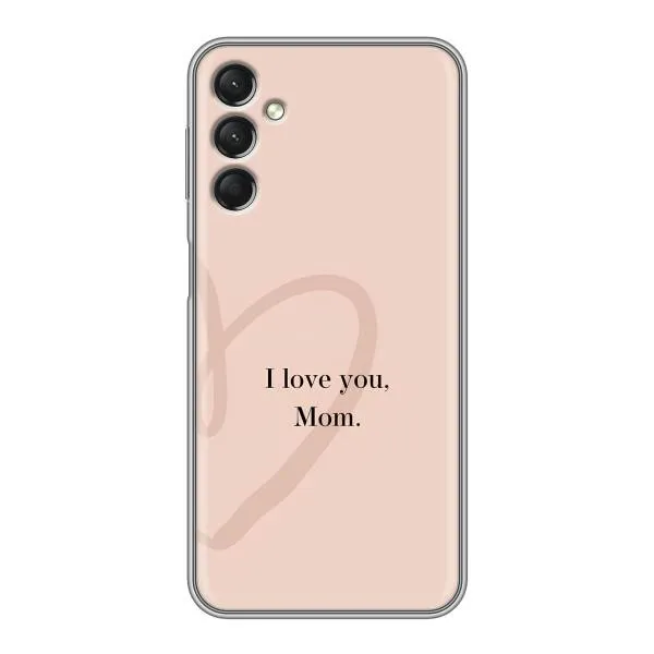 Чехол с принтом «Сердце маме» для Samsung Galaxy A24 Чехол с принтом «Сердце маме» для Samsung Galaxy A24