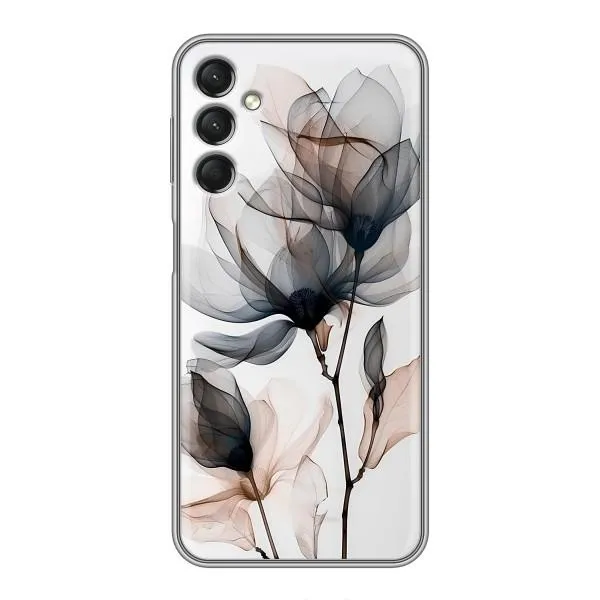 Чехол с принтом «Цветы на белом» для Samsung Galaxy A24