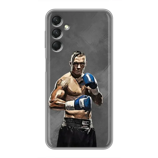 Чехол с принтом «Александр Усик» для Samsung Galaxy A24 Чехол с принтом «Александр Усик» для Samsung Galaxy A24