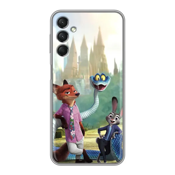 Чехол с принтом «Герои мультфильма Зверополис» для Samsung Galaxy A24