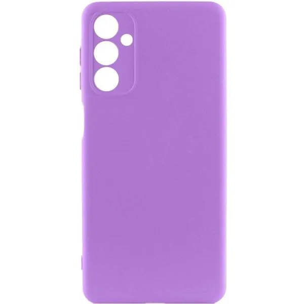 Чохол TPU GETMAN Liquid Silk Full Camera для Samsung Galaxy A25 5G — Фіолетовий — фото 2
