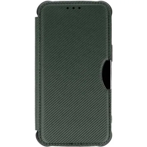 Шкіряний чохол-книжка GETMAN Razor (PU) для Samsung Galaxy A25 5G — Зелений — фото 1 Шкіряний чохол-книжка GETMAN Razor (PU) для Samsung Galaxy A25 5G — Зелений — фото 1