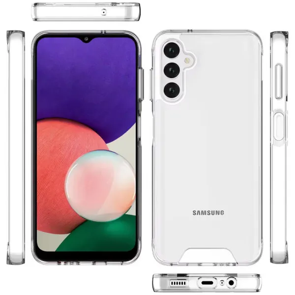 Чехол TPU Space Case transparent для Samsung Galaxy A25 5G — Прозрачный — фото 5 Чехол TPU Space Case transparent для Samsung Galaxy A25 5G — Прозрачный — фото 5