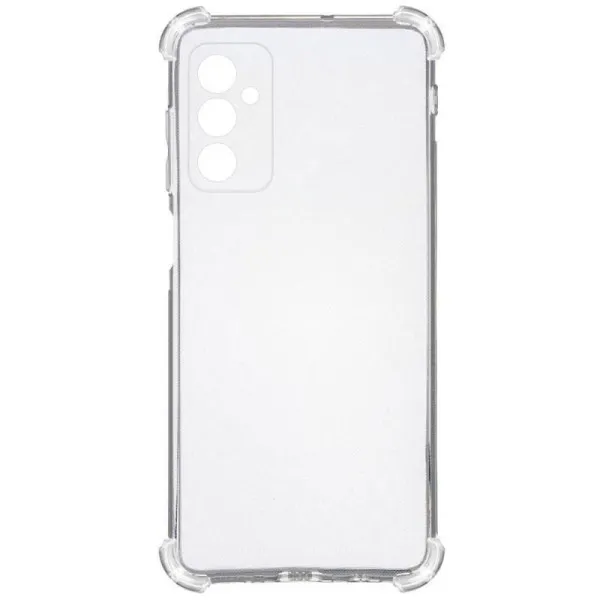 TPU чехол GETMAN Ease logo усиленные углы Full Camera для Samsung Galaxy A25 5G — Прозрачный — фото 1