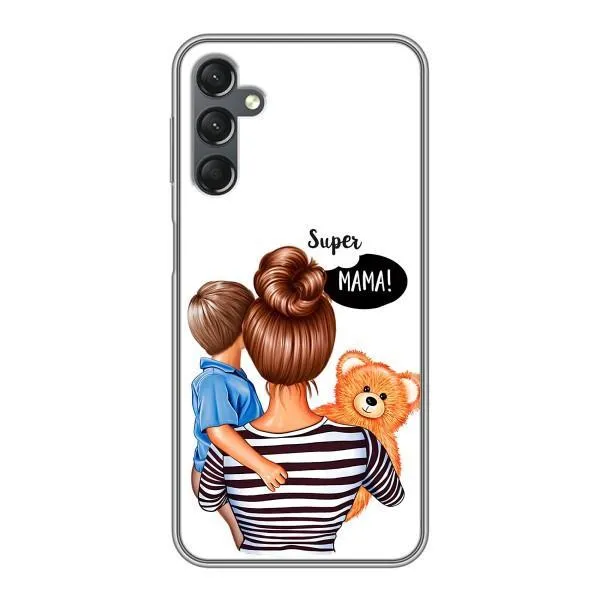 Чехол с принтом «Мама с сыном» для Samsung Galaxy A25 (A256)