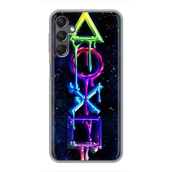 Чехол с принтом «Pleystation лого» для Samsung Galaxy A25 (A256)