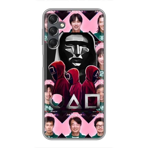 Чехол с принтом «Участники Игра кальмара» для Samsung Galaxy A25 (A256) Чехол с принтом «Участники Игра кальмара» для Samsung Galaxy A25 (A256)