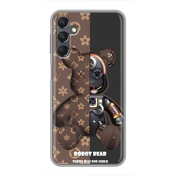 Чехол с принтом «Медведь Луи Витон» для Samsung Galaxy A25 (A256)