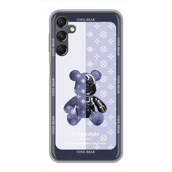 Чехол с принтом «Медвежонок LV» для Samsung Galaxy A25 (A256)