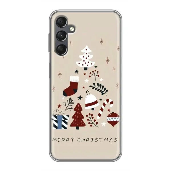 Чехол с принтом «Merry Christmas» для Samsung Galaxy A25 (A256)