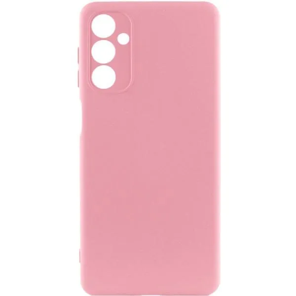 Чехол TPU GETMAN Liquid Silk Full Camera для Samsung Galaxy A26 5G — Розовый — фото 1