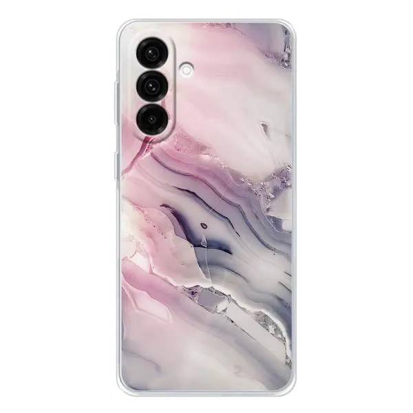 Чехол с принтом «Пурпурный Мрамор» для Samsung Galaxy A26 5G