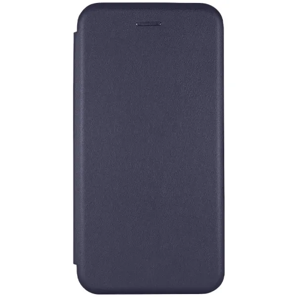 Кожаный чехол-книжка Classy для Samsung Galaxy A27 — Темно-синий — фото 1