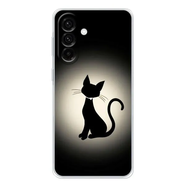 Чехол с принтом «Силуэт котика» для Samsung Galaxy A27