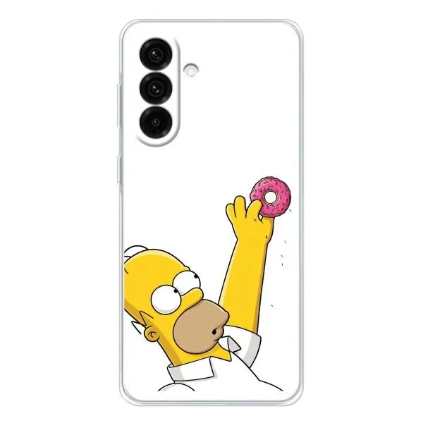 Чехол с принтом «Гомер с пончиком» для Samsung Galaxy A27 Чехол с принтом «Гомер с пончиком» для Samsung Galaxy A27